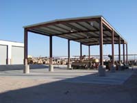 Metal Canopies & Military Shelters